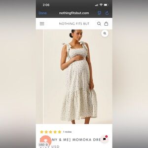 Nothing Fits But Floral Maxi Dress